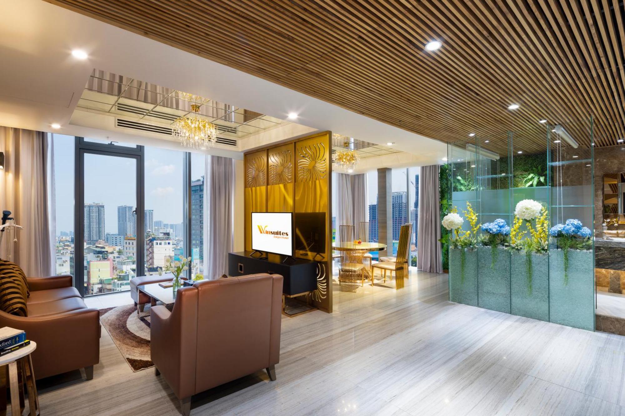 Winsuites Saigon Hotel Bandar Ho Chi Minh Luaran gambar
